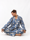 Blue Indigo Pyjama Set
