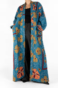 Suzani Duster Coat - Indigo Spice