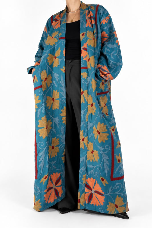 The Suzani Duster — Indigo Spice