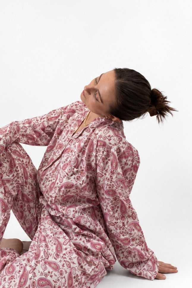 Pink Gulabi Pyjama Set