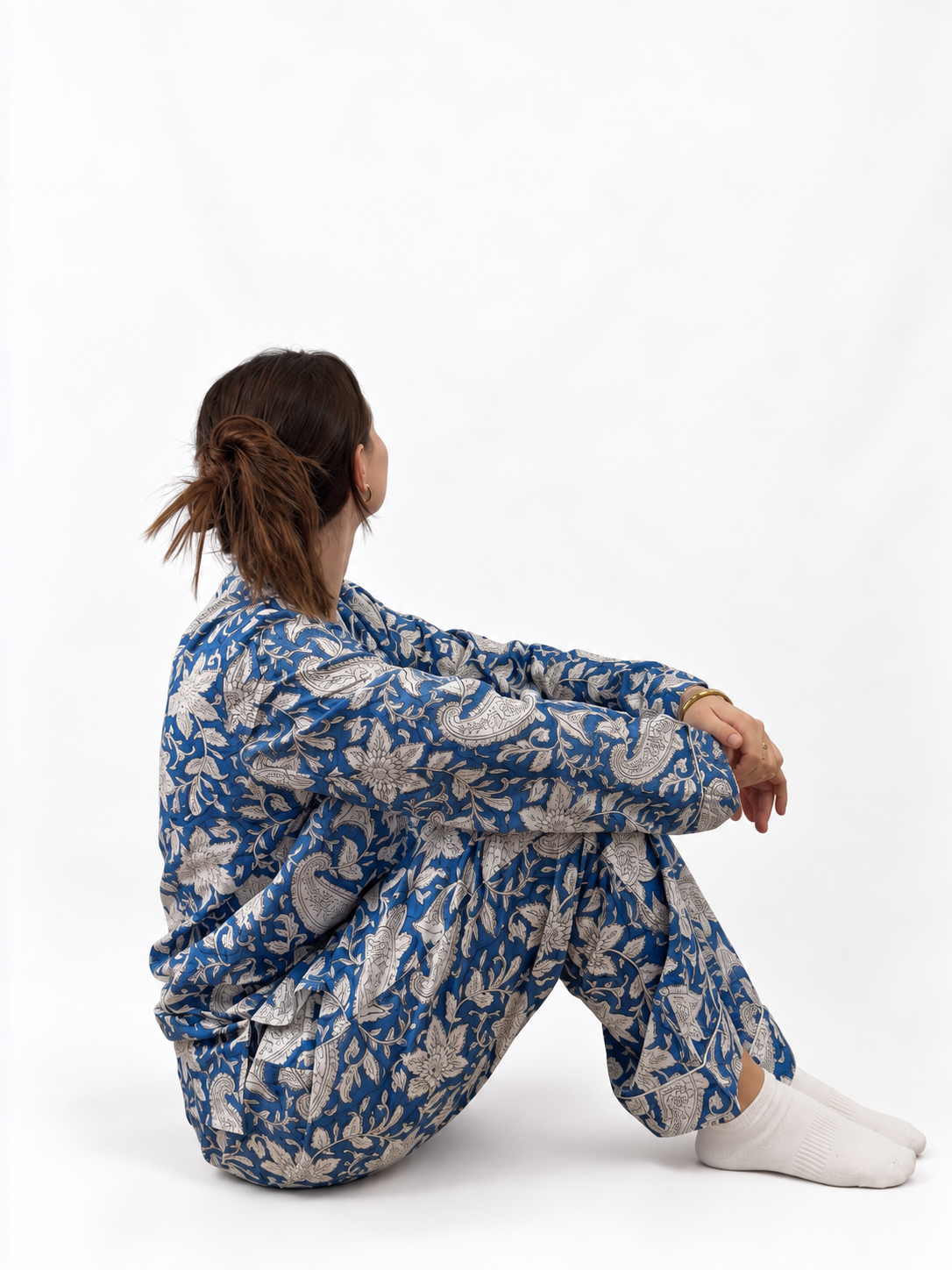 Blue Indigo Pyjama Set