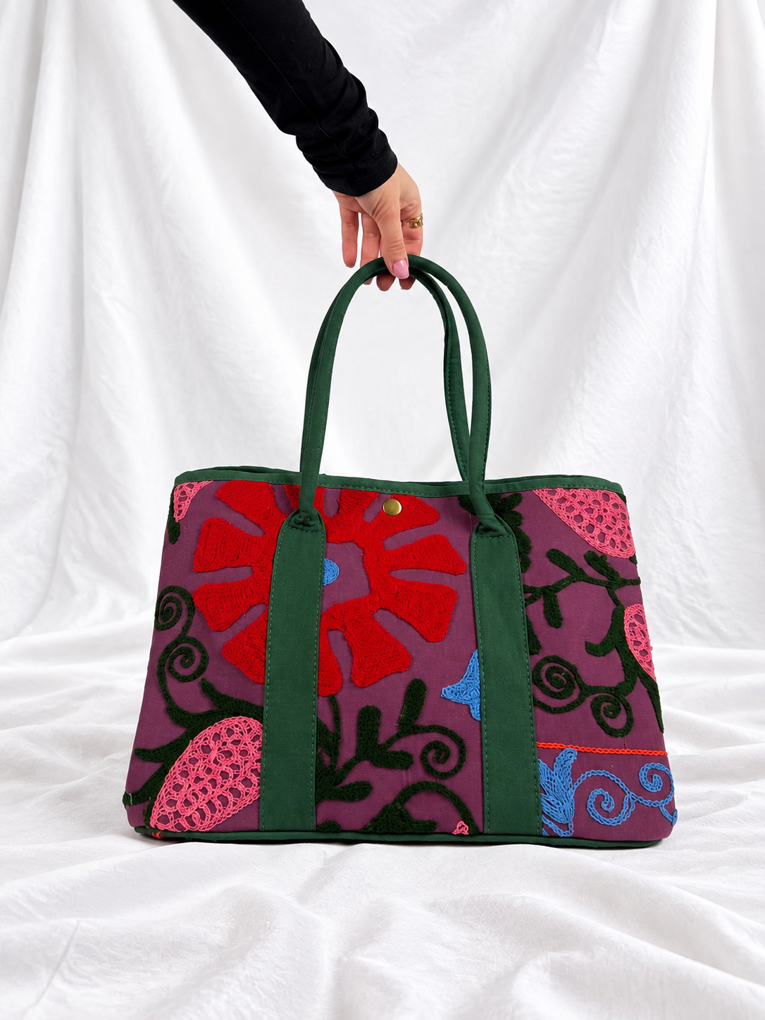 Suzani Shopper in Mulberry Garden