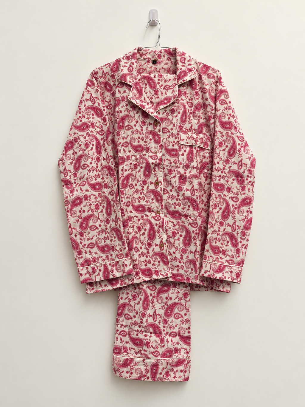 Pink Paisley Pyjama Set