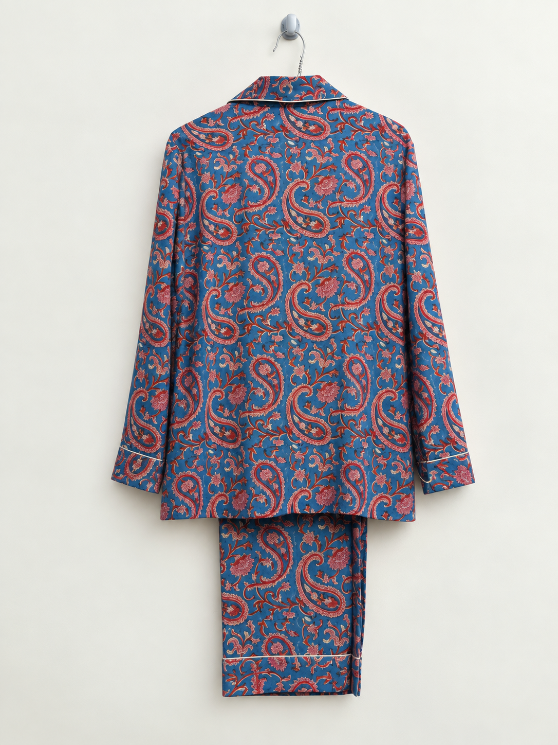 Pink on Blue Pyjama Set