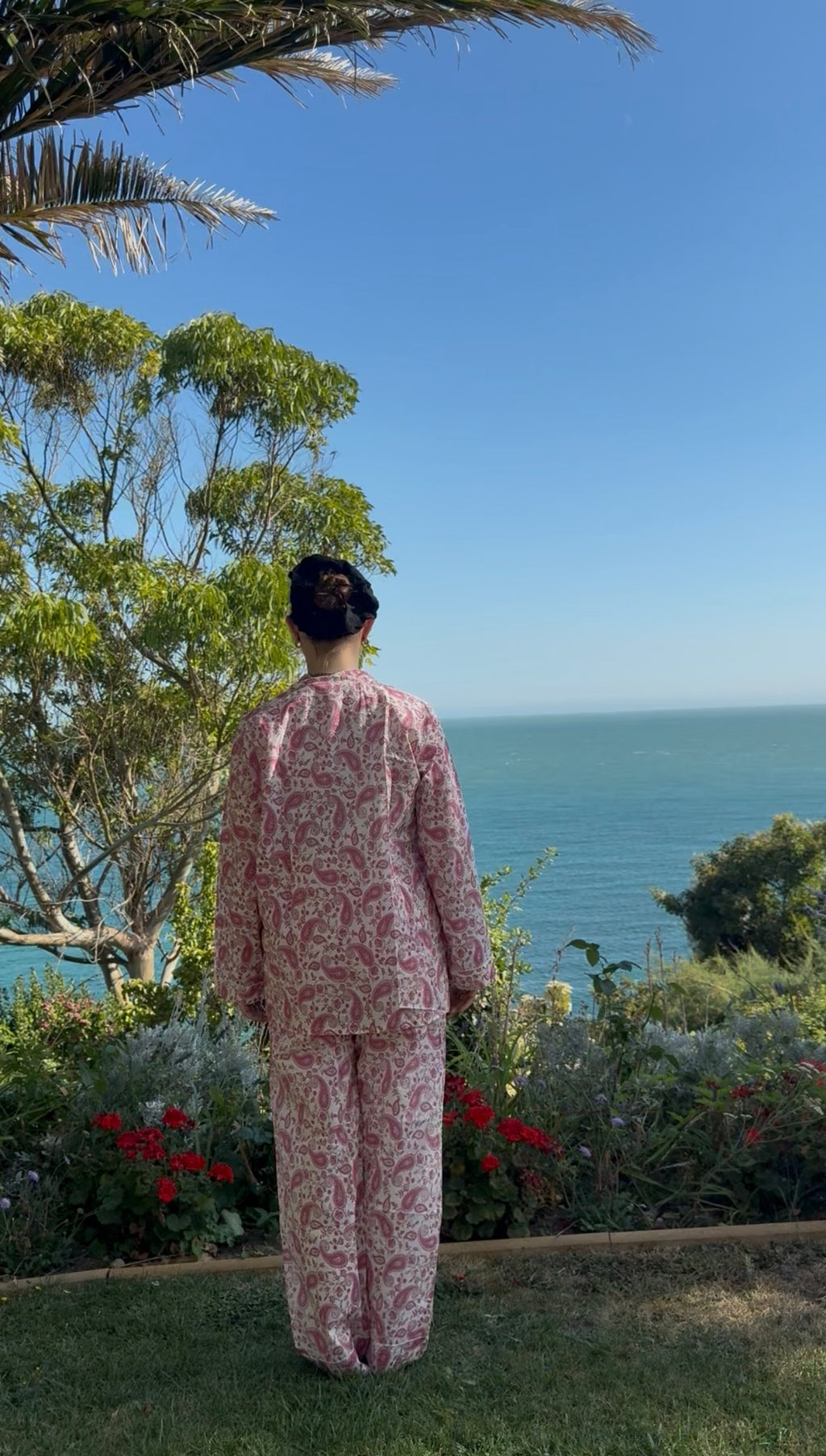 Pink Paisley Pyjama Set